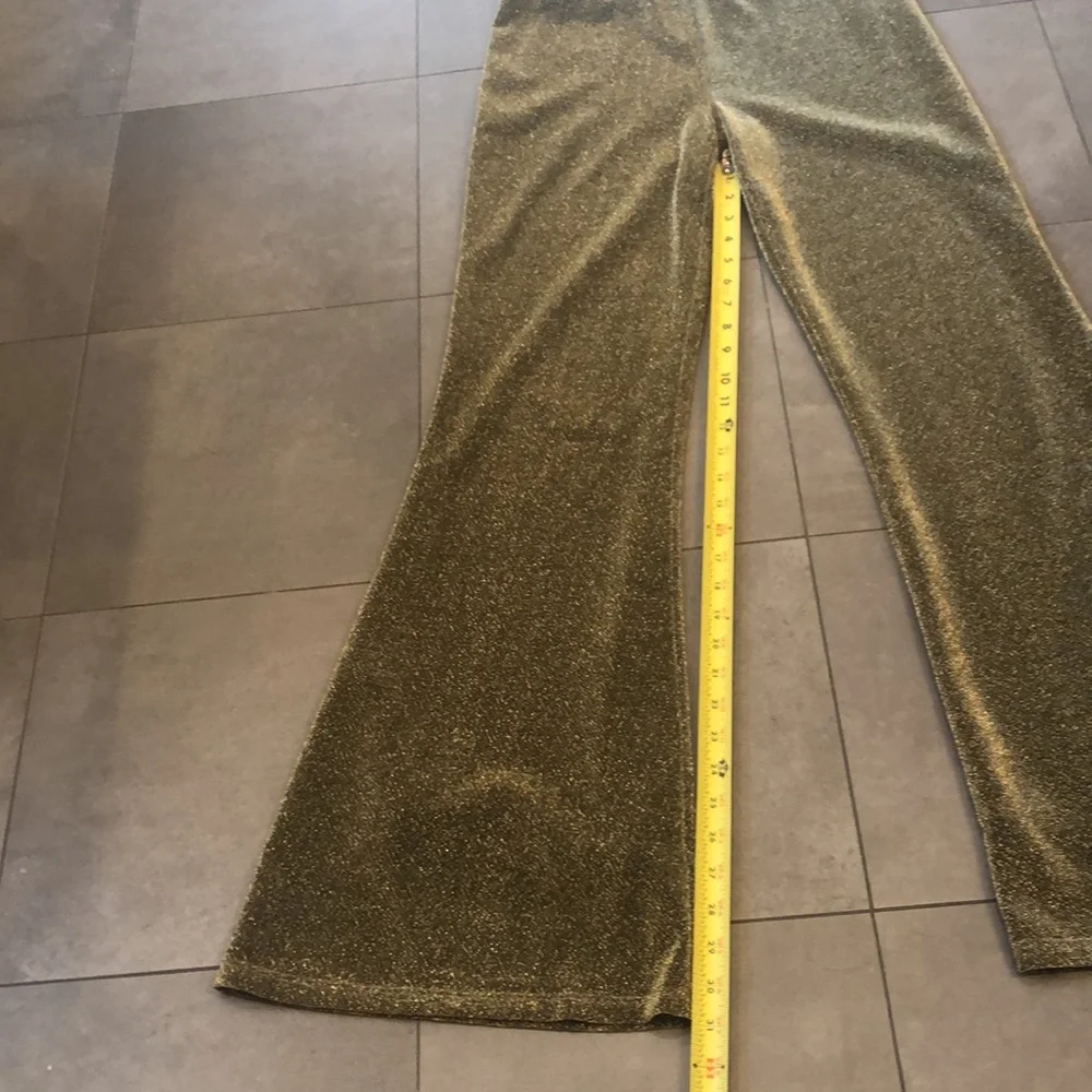 NBD X Revolve Dora Pants in Gold - Picture 5 of 9